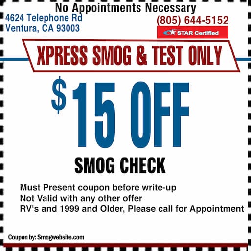 Smog Check Coupon